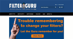 Desktop Screenshot of filter-guru.com
